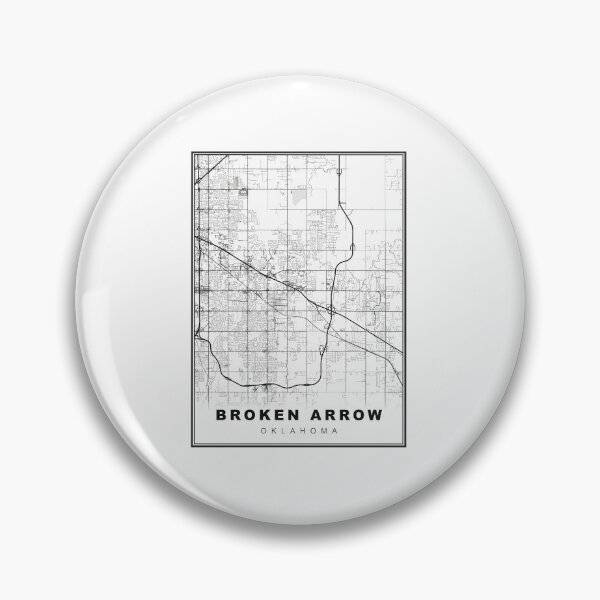 Item preview, Broken Arrow Map designed and sold by Tamas Das.