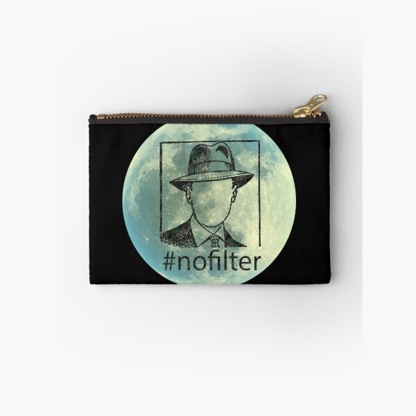 Item preview, #NoFilter Cosmos Profile Gentleman on the Moon - Mystery Moon Design for T-shirt and other accesories designed and sold by Ridiculam Toga.