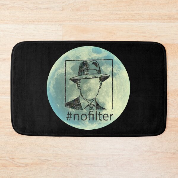 Item preview, #NoFilter Cosmos Profile Gentleman on the Moon - Mystery Moon Design for T-shirt and other accesories designed and sold by Ridiculam Toga.
