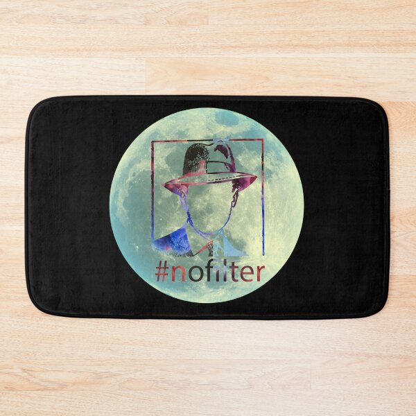 Item preview, #NoFilter Cosmos Smoke Gentleman on the Moon - Mystery Moon Design for T-shirt and other accesories designed and sold by Ridiculam Toga.