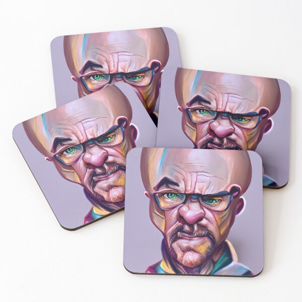 Item preview, Breakin Bad Walter White aka Heisenberg portrait #3 | AI generated art designed and sold by MichelangeloAI.