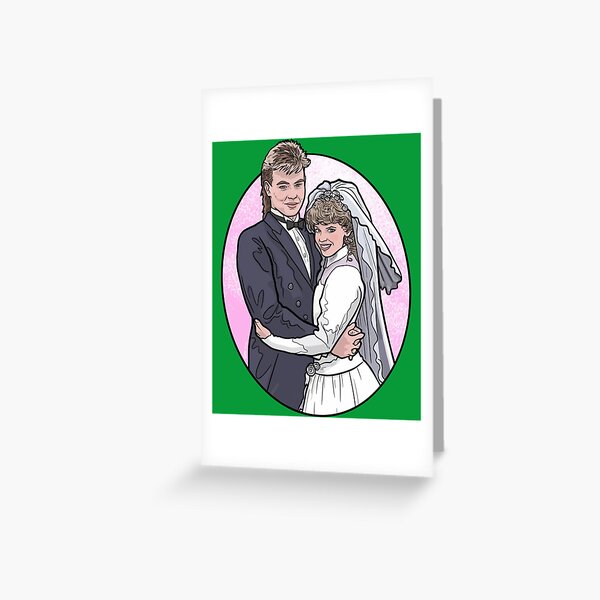 Item preview, Neighbours Scott  Charlene Wedding  designed and sold by TheDArt.