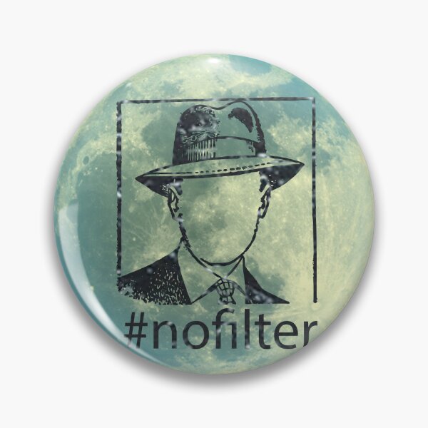 Item preview, #NoFilter Cosmos Snow Gentleman on the Moon - Mystery Moon Design for T-shirt and other accesories designed and sold by Ridiculam Toga.