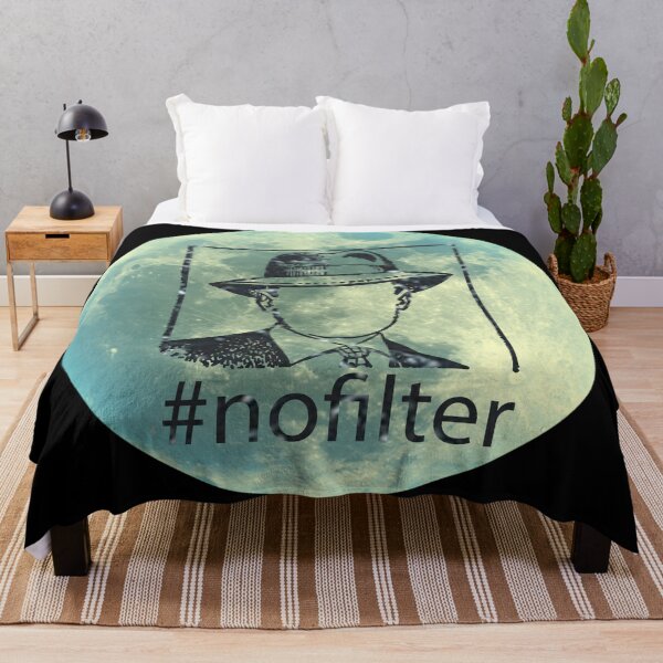 Item preview, #NoFilter Cosmos Snow Gentleman on the Moon - Mystery Moon Design for T-shirt and other accesories designed and sold by Ridiculam Toga.