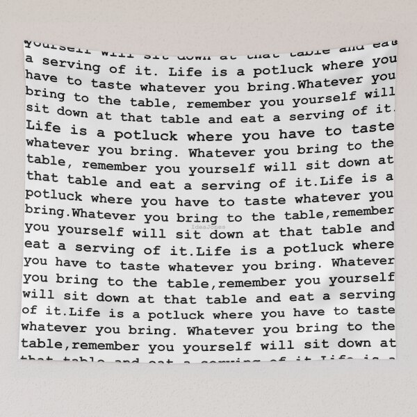 Item preview, Life Is A Potluck designed and sold by IdeaJones.