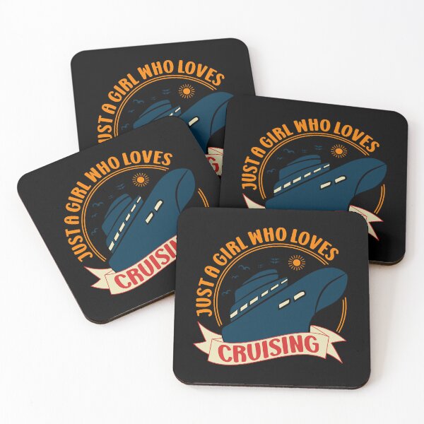Item preview, Just A Girl Who Loves Cruising  Cruising Enthusiasts  Crazy Boat Lady designed and sold by familygiftzshop.