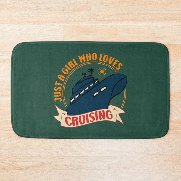 Item preview, Just A Girl Who Loves Cruising  Cruising Enthusiasts  Crazy Boat Lady designed and sold by familygiftzshop.
