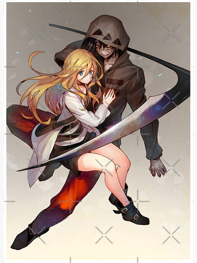 rachel gardner - angels of death - Satsuriku no Tenshi | Art Board Print