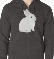 Snow Bunny Zipped Hoodie