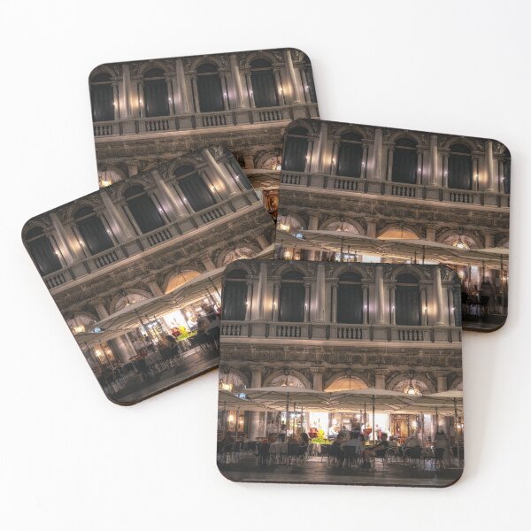Item preview, San Marco Plaza Café por la noche designed and sold by aaronchoi.