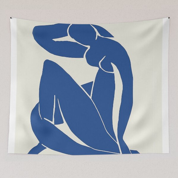 Item preview, Henri Matisse Flower. Paper Decoupes Art stars blue, Matisse Cutout's  designed and sold by Ruth D Brown.