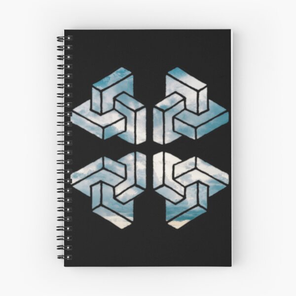 Item preview, Cloudy Fourfold Cuboid designed and sold by createVisions.