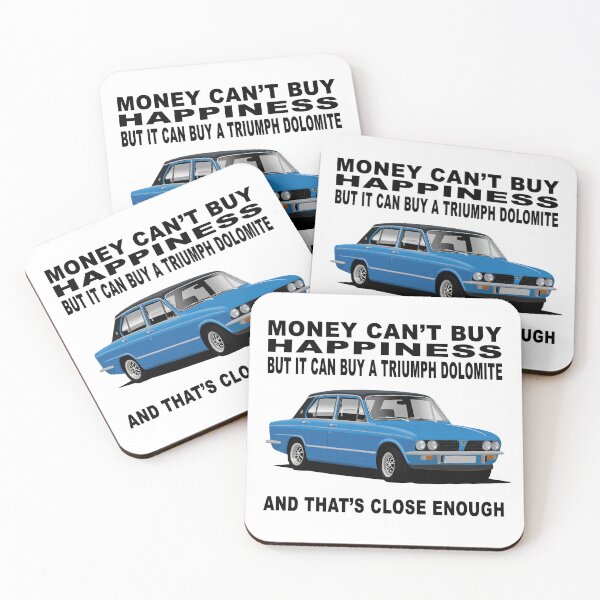 Item preview, Triumph Dolomite Sprint Blue Classic Car Art Illustration designed and sold by Hamilton illustrations.