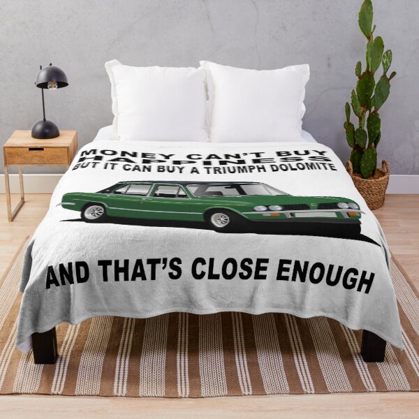Item preview, Triumph Dolomite Sprint Green Classic Car Art Illustration designed and sold by Hamilton illustrations.