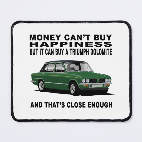 Item preview, Triumph Dolomite Sprint Green Classic Car Art Illustration designed and sold by Hamilton illustrations.
