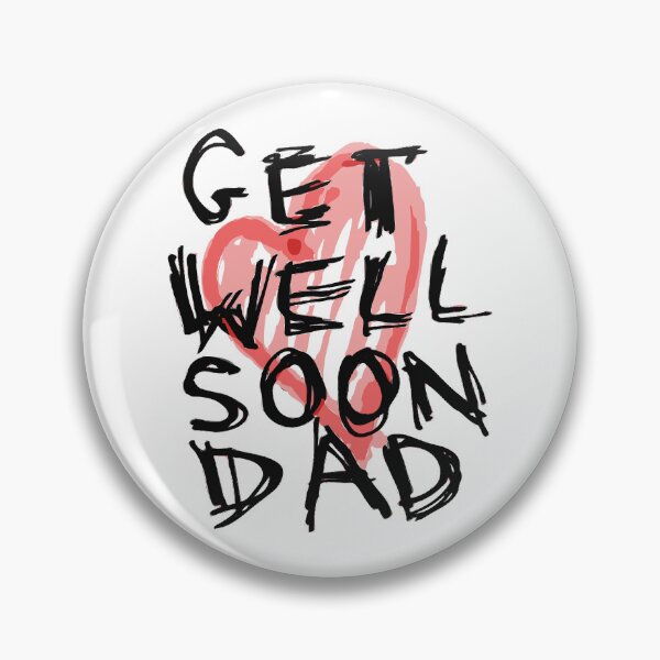 Item preview, get well soon dad sign designed and sold by binti163.