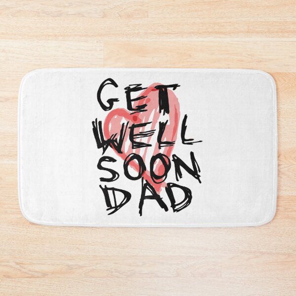 Item preview, get well soon dad sign designed and sold by binti163.