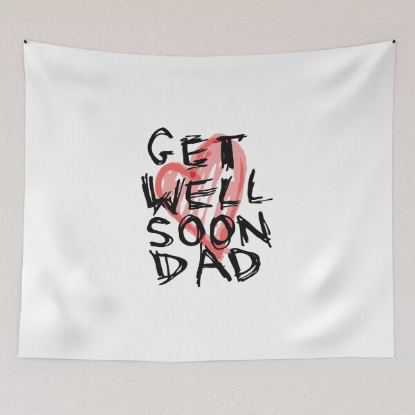 Item preview, get well soon dad sign designed and sold by binti163.