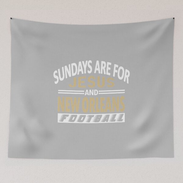 Item preview, Sundays Are For Jesus and New Orleans Christian Football Premium  designed and sold by ThuyMo.