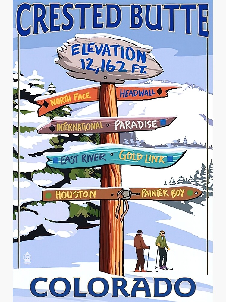 "Crested Butte Elevation Colorado" Photographic Print for Sale by Jesus