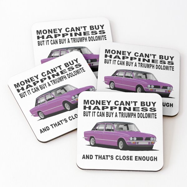 Item preview, Triumph Dolomite Sprint Purple Classic Car Art Illustration designed and sold by Hamilton illustrations.