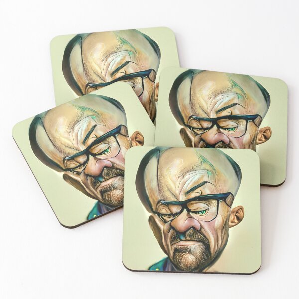 Item preview, Breakin Bad Walter White aka Heisenberg portrait #4 | AI generated art designed and sold by MichelangeloAI.