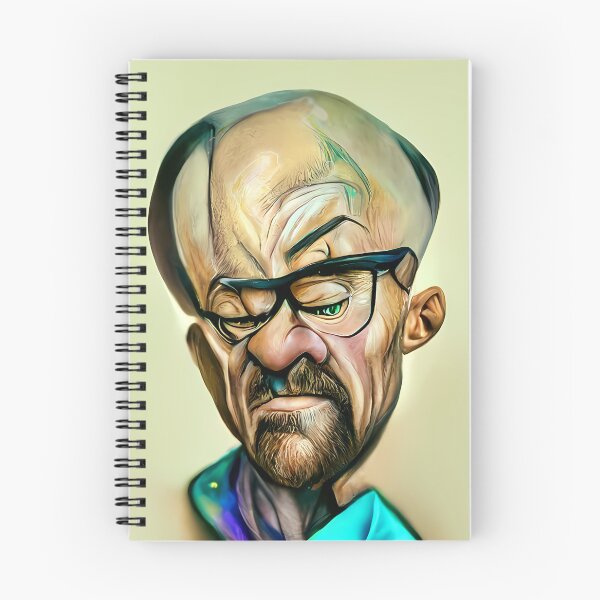 Item preview, Breakin Bad Walter White aka Heisenberg portrait #4 | AI generated art designed and sold by MichelangeloAI.