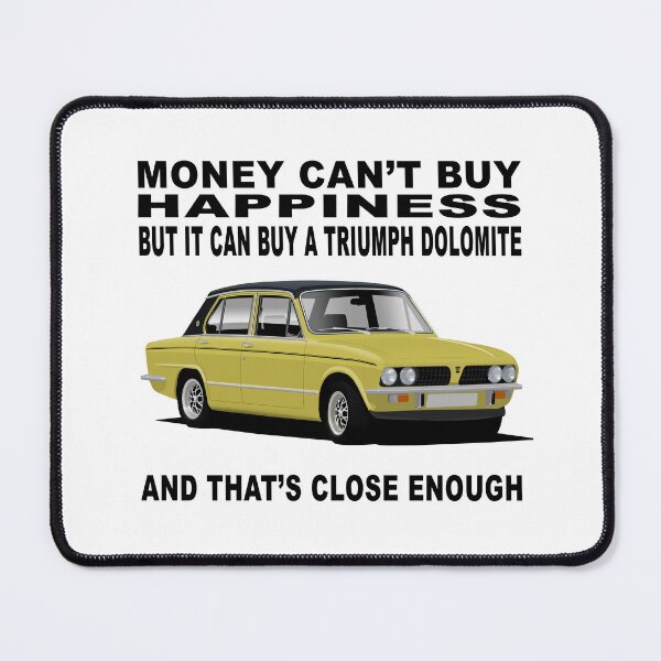 Item preview, Triumph Dolomite Sprint Yellow Classic Car Art Illustration designed and sold by Hamilton illustrations.