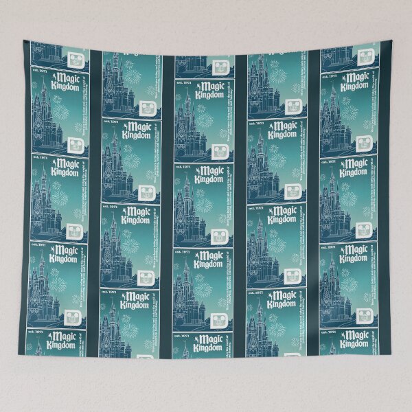 Item preview, Magic Kingdom (Tinkerbell Teal)   designed and sold by lilSweetlilWild.