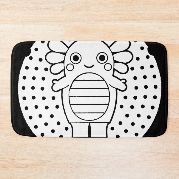 Item preview, Axolotl on manhole in Japan - White designed and sold by mattraski.