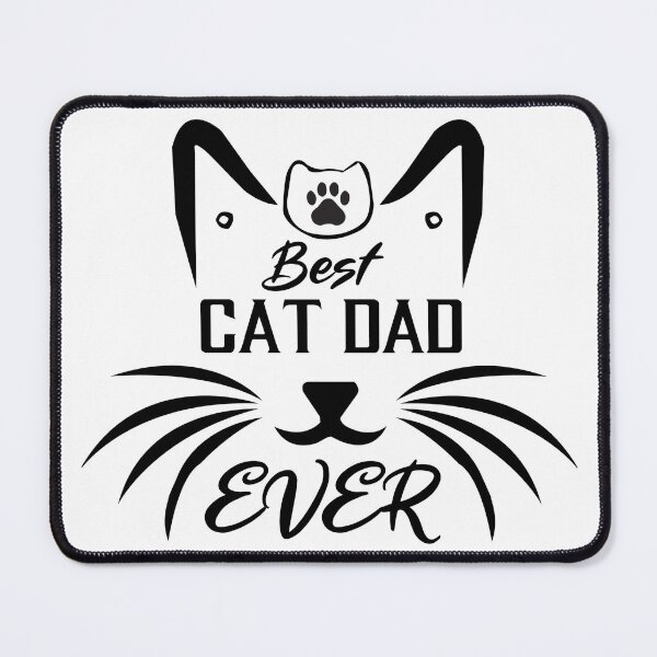 Item preview, Best Cat Dad Ever designed and sold by BLKHAS.