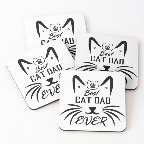 Item preview, Best Cat Dad Ever designed and sold by BLKHAS.