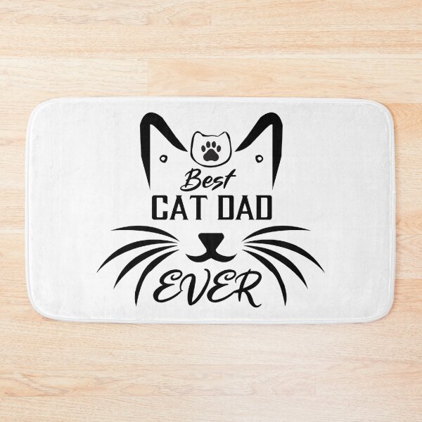 Item preview, Best Cat Dad Ever designed and sold by BLKHAS.