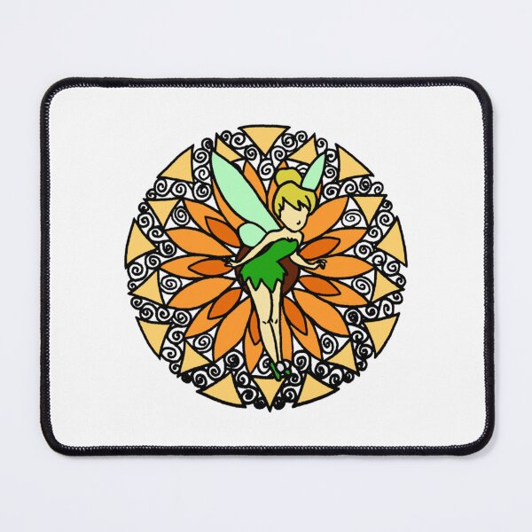 Item preview, MANDALA Tinkerbell (yellow) designed and sold by lilSweetlilWild.