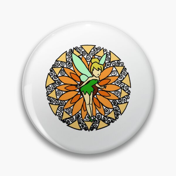 Item preview, MANDALA Tinkerbell (yellow)   designed and sold by lilSweetlilWild.