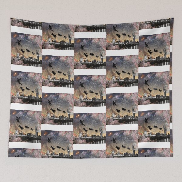 Item preview, peter pan flying over london   designed and sold by lilSweetlilWild.