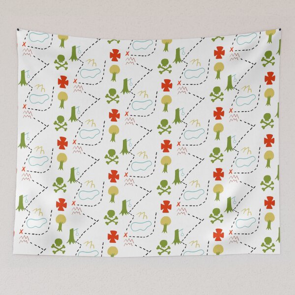 Item preview, Peter Pan Map   designed and sold by lilSweetlilWild.