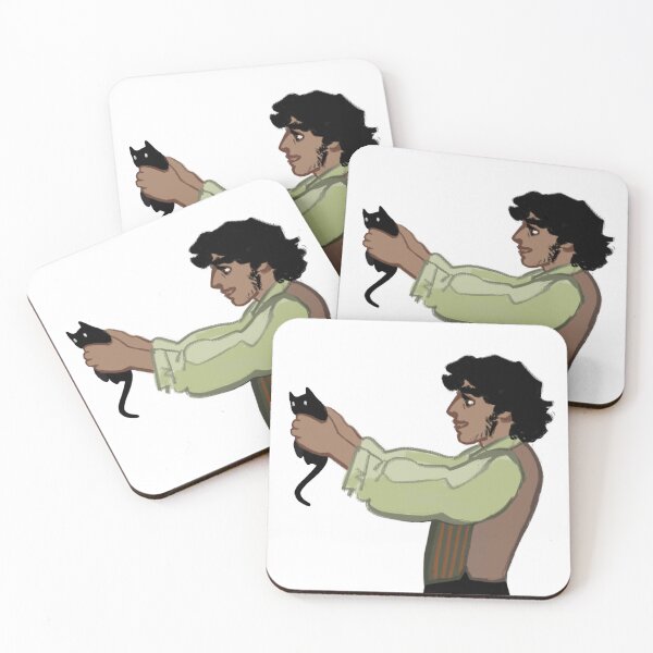 Item preview, Grantaire being excited about cats designed and sold by AnthonydrunkART.