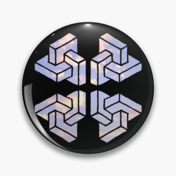 Item preview, Light Sky Fourfold Cuboid designed and sold by createVisions.