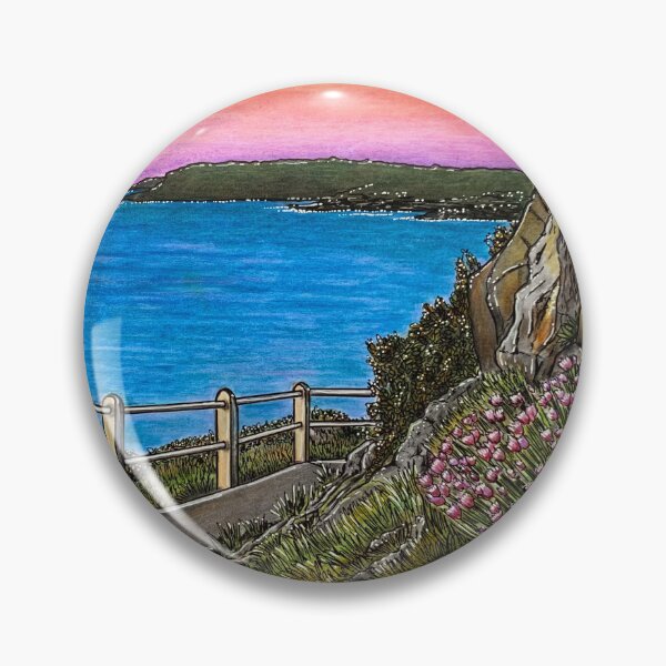 Item preview, The coastal path (Langland/Caswell)  designed and sold by Karen Elaine Evans.