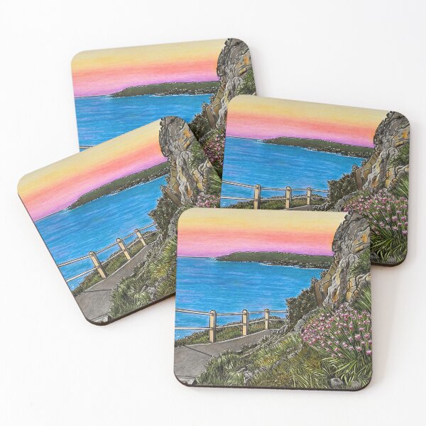 Item preview, The coastal path (Langland/Caswell)  designed and sold by Karen Elaine Evans.