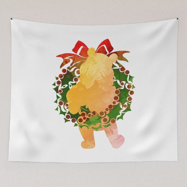 Item preview, The Birthday Boy Christmas Bear Inspired Silhouette Vintage Style Art designed and sold by MaxwellwitcArts.
