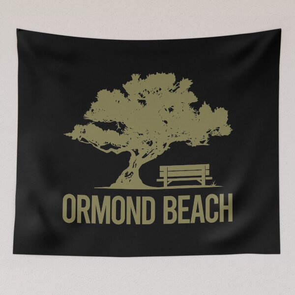 Item preview, Bench And Tree Ormond Beach designed and sold by nguyentanshop.