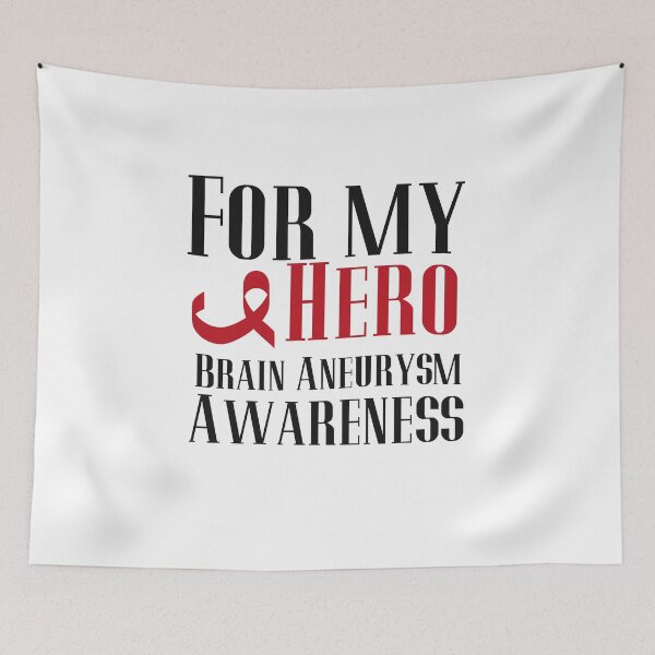 Item preview, For my Hero Brain Aneurysm Awareness Gift designed and sold by miracletee.