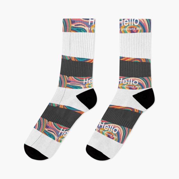 Item preview, Hello My Pronouns Are BLANK Psychedelic designed and sold by everything4eva.