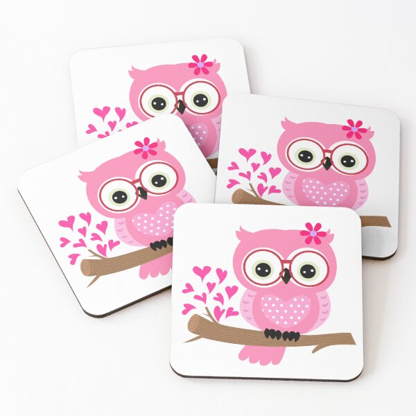 Item preview, Owl wearing glasses designed and sold by Nour-aya.