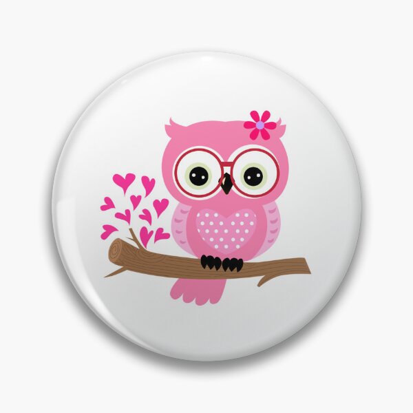 Item preview, Owl wearing glasses designed and sold by Nour-aya.