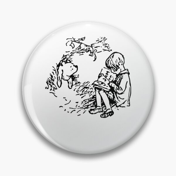 Item preview, The Great Retro Winnie The Pooh And Christopher Robins Vintage Art Video Game Birthday designed and sold by MaxwellwitcArts.