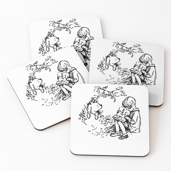 Item preview, The Great Retro Winnie The Pooh And Christopher Robins Vintage Art Video Game Birthday designed and sold by MaxwellwitcArts.