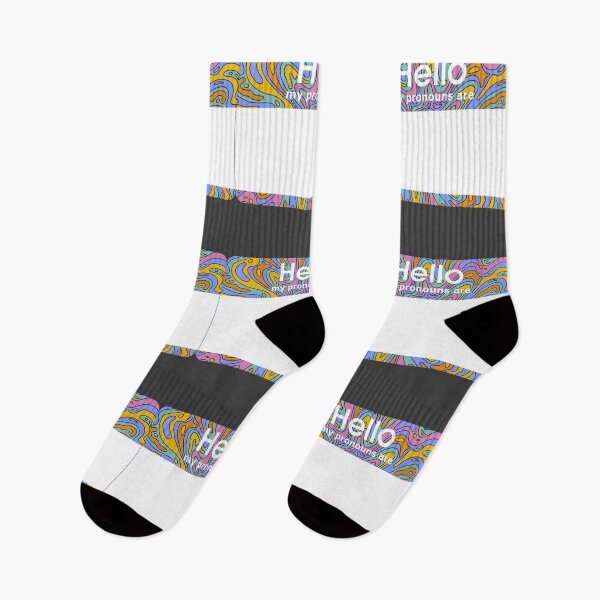 Item preview, Hello My Pronouns Are BLANK Psychedelic designed and sold by everything4eva.